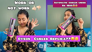 TESTING THE CORDLESS AUTOMATIC HAIR CURLER HONEST REVIEW amp OPINION [upl. by Suoicserp]