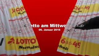 Lotto am Mittwoch 612015 10 Mio Euro im Lotto zwei Mio Euro im Spiel 77Jackpot [upl. by Inot]