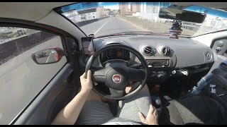 CARVLOG DE UNO WAY 14 2014  TESTE DE CONSUMO NA CIDADE [upl. by Aisyat]