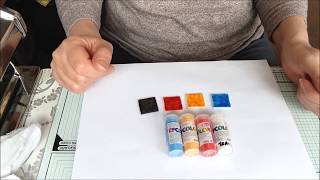 Efcolor Transparent Enamel Review and Demo by Tracey Jones [upl. by Yrekcaz524]