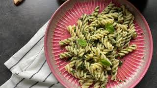 Pâtes au pesto basilic ultra rapide [upl. by Acissaj]