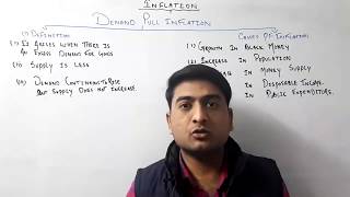 Demand pull inflation A full length discussion Follow me on whatapp 8757092839 [upl. by Ativ]