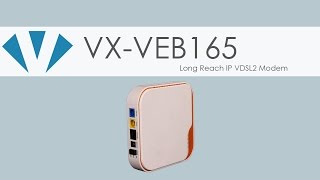 VDSL2 Modem  VXVEB165  Versa Technology [upl. by Aidas]