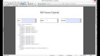 Creating Dynamic Dropdowns using Javascript in Adobe LiveCycle Designer ES 4® [upl. by Abigael]