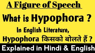 What is Hypophora   Hypophora in English literature  Hypophora definition and examples [upl. by Sadowski]