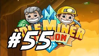 Idle Miner Tycoon  55  quotDigging Sunstone and Platinumquot [upl. by Ytnom776]