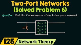 Two−Port Networks Solved Problem 6 [upl. by Elleneg]