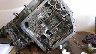 Part 4 of 10 Transmission Teardown  Rebuild 1994 Toyota Camry Engine amp Transmission 5SFE amp A140E [upl. by Channing]