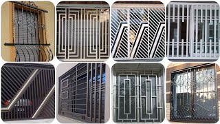 Latest IronAluminium window grill designs  best Window grill collection [upl. by Politi]