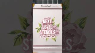 Next Level Stencils MustSee NEW Card Making Idea cardmaking [upl. by Aihtnyc]