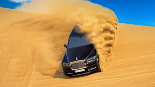 ROLLS ROYCE SUV Cullinan in the Desert [upl. by Edeline]