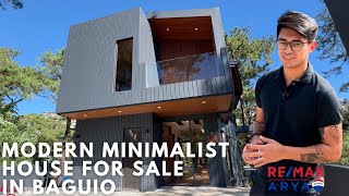 Property Tour 53  Modern Minimalist House for Sale In Baguio [upl. by Ardua]