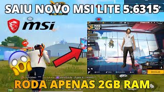 DESCOBRI MELHOR EMULADOR PARA PC FRACO NOVO MSI LITE 56315 DICAS  MÉTODOS 😱 SUPER LEVE 2GB RAM 🚀 [upl. by Sheets]