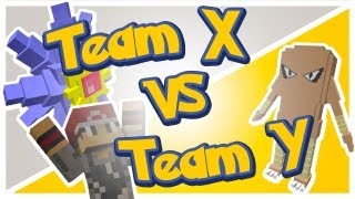 Pixelmon Mini Game  Pokemon X VS Y w xRpMx13 amp LittleLizardGaming CLOSE BATTLE [upl. by Aitret]