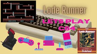 Lode RunnerRenne um dein LebenLets PlayC64Deutsch [upl. by Layla]