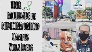 MEDVLOG  Tour pela Faculdade de Medicina UNICID  medicinaunicid [upl. by Newfeld]