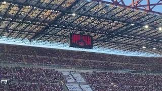 Formazioni live da San Siro  Milan  Udinese 42 [upl. by Limaa]