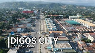 Rizal Avenue and Park Digos City Aerial Shots 2019 [upl. by Dunson154]