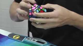 Official megaminx solve 4313 seconds Oceanic record [upl. by Mendelson658]