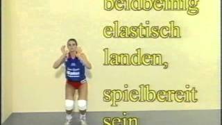 Volleyball Technik Block Grundbewegung [upl. by Iras]