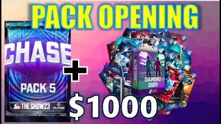 BEST Pack Opening You Will Ever See MLB The Show 23 1000 Headliners Pack Opening [upl. by Alage]