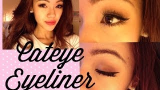 Cateye Eyeliner Tutorial [upl. by Forelli958]