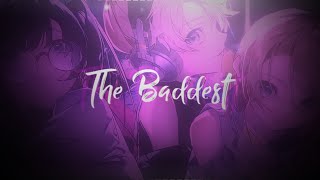 The baddest  KDA  Audio edit [upl. by Phylys91]