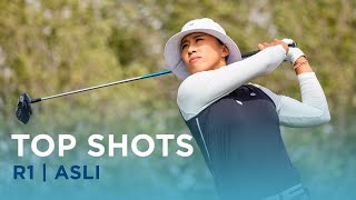 Top Shots  First Round  Aramco Saudi Ladies International [upl. by Arvell]