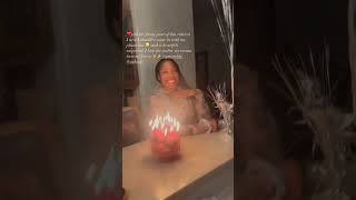 ASHANTI sweet posts on NELLYs daughter “Nana” on her birthday amp Ace 7th month anniversary 🎊🎁🖤 [upl. by Ahsinirt]