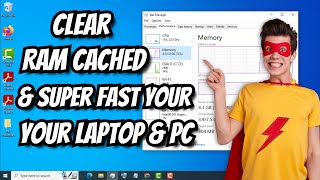 How to Clear RAM Cache in Windows Laptop and PC  Super Fast Your Laptop and PC [upl. by Anerys70]