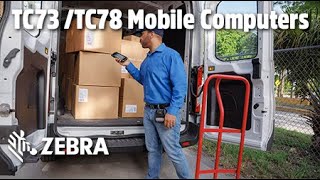 Zebra TC73TC78 Mobile Computers [upl. by Drofla256]