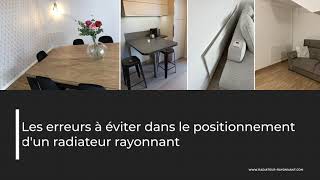 10 Erreurs demplacement à éviter lorsquon installe un radiateur à rayonnement infrarouge [upl. by Radu]