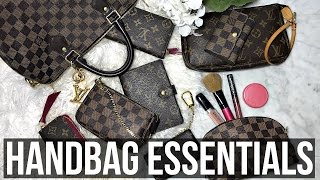 HANDBAG ESSENTIALS  Top 5 Louis Vuitton SLGs  Shea Whitney [upl. by Cirdet206]