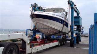 Crownline 340 CR  Lift to transport [upl. by Aiz]