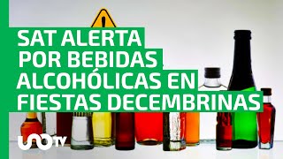 ¡No olvides ver el marbete SAT alerta por compra de bebidas alcohólicas en temporada decembrina [upl. by Assetniuq935]