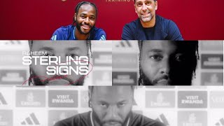 Raheem Sterling Arsenal Announcement Video arsenal football trending sports yts englishfootbal [upl. by Cailly934]