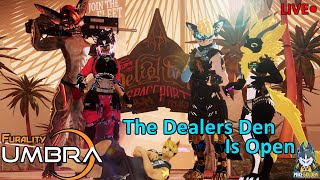 Furality Umbra Dealers Den Chilling In VRChat  VRChat Livestream [upl. by Daffi]