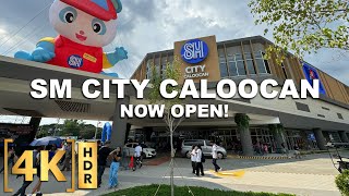 SM CITY CALOOCAN is NOW OPEN The 86th amp NEWEST Mall in Metro Manila Walking Tour  Philippines [upl. by Goldina]