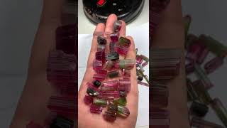 Bicolour tourmaline crystal from Afghanistan crystalhunter fineminerals [upl. by Eyaf]