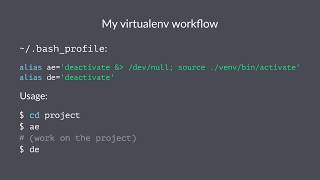 Working Effectively with Python Virtual Environments Virtualenv [upl. by Bevis]