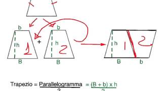 Area del trapezio [upl. by Birecree682]