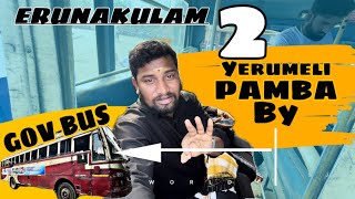 DIRECT BUS TO Yerumeli amp Pamba FROM Erunakulam kerala keralanews pamba [upl. by Akinohs]