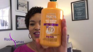 Reseña Garnier Fructis ¨Curl Nourish¨ [upl. by Stralka26]