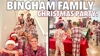 🎅🏻 HUGE BINGHAM FAMILY CHRISTMAS PARTY 🎄 BIG FAMILY GATHERING FOR HOLIDAY SEASON amp PARTY IDEAS [upl. by Oidualc]