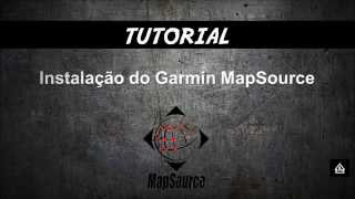 Como instalar Garmin MapSource  Tutorial [upl. by Myrta]