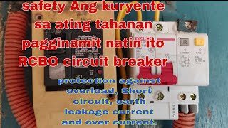 how to install RCBO circuit breaker for house protection [upl. by Innavoeg751]