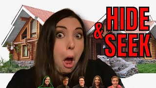 HIDE AND SEEK in a Cabin in the Woods SharpeFamilyVlogs [upl. by Audsley]