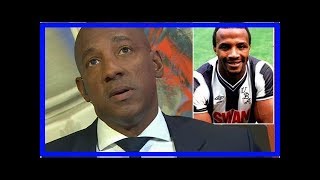 Dion Dublin fights back tears when paying emotional tribute to Cyrille Regis [upl. by Acinorav]