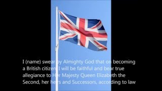 The Oath of Allegiance UK [upl. by Wheaton891]