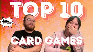 Top 10 Card Games Of All Time  The Very Best Card Only Games [upl. by Yespmed]